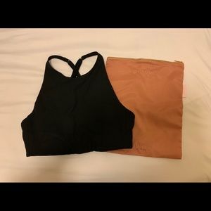Girlfriend Collective Black Topanga Bra